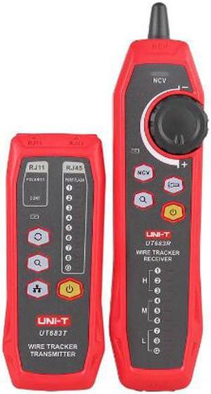 UNI-T UT683KIT Lan Tester Network Wire Tracer Cable Tracker RJ45 RJ11Telephone Line Finder Repairing Networking Tool