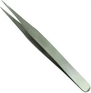 High Precision Non-magnetic Anti-static Tweezer IC SMD SMT Jewelry Stainless Steel Tweezers Craft Plier Tool WLXY-1512