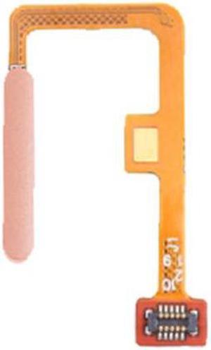 Fingerprint Scanner Flex Cable Mi11 Lite 5G Touch ID Sensor Home Button Key Smartphone Repair Parts For Xiaomi Mi 11 Lite  Pink