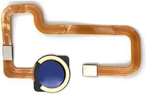 Fingerprint Scanner Flex Cable Touch ID Sensor With Extended Flex Cable Smartphone Parts For Xiaomi Redmi Note 8T - Blue