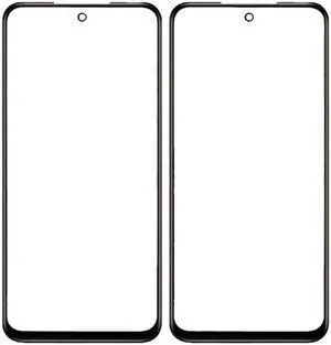 LCD Screen Outer Glass Lens For Xiaomi Poco M3 Pro 5G Front Panel Temered Glass Lens Tempered Glass Cover Lens Parts
