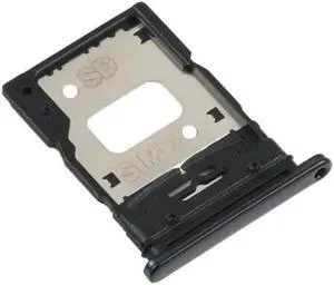 Sim Card Tray Holder SIM Tray Slot Holder Adapter Socket Repair Parts For Xiaomi Mi 11 Lite Mi11 Lite 5G - Black