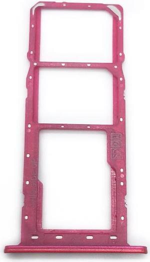 Sim Card Tray For Moto E6S (Red)