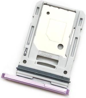 5pcs/lot SIM Card Tray Slot SD Reader Holder Replacement Parts For Samsung S20 Fe - Purple