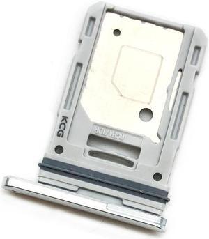 5pcs/lot SIM Card Tray Slot SD Reader Holder Replacement Parts For Samsung S20 Fe - White