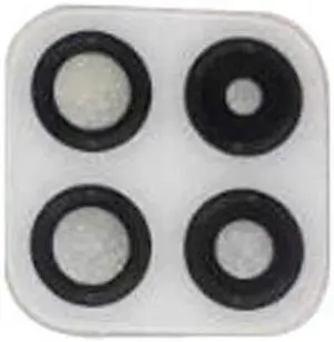 Camera Rim Lens Cover with Adhesive Sticker For Samsung Galaxy A22 4G A225F - White