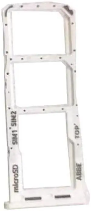 10pcs/lot For Samsung Galaxy A22 4G A225F Micro SD Card Slot Dual SIM Card Tray Holder Replacement Part - White