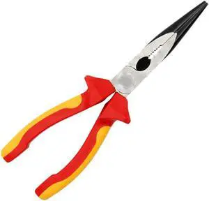 1000V Precision Wire Extension Cable Cut Long Nose Pliers Repair Tool Insulation
