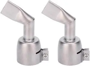 2Pcs Welding Nozzle Flat 120 Degree Hot Air Welding Nozzle for Plastic Plates Welding Nozzle Weld Torch Accessories