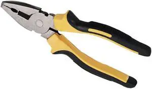 Household Multi-Function Pliers PVC Plastic Handle Wire Cutters Vise 8-Inch Wire Cutters Hardware Tools