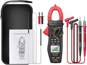ST191 Clamp Meter AC/DC Voltmeter Automatic Range Tester High Precision True RMS 6000 Count Clamp Multimeter (no box)