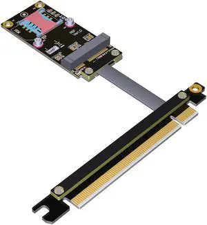 ADT-Link PCI-E x16 To miniPCIe Extension Cord Adapter Cable gen3 8G/bps PCIe x16 mini PCIe For Wireless Card - 10CM