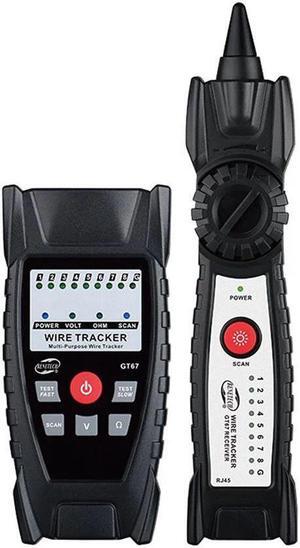 GT67 Voltage Detector Anti-interference LAN Cable Tester Network Cable Trackers Wire Toner RJ45 RJ11 Ethernet LAN Analyzer Voltage Indicator