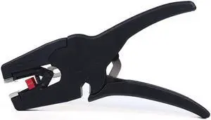 Wire Stripper 0.08-10mm WX-D3 Self-Adjusting Machine Cable Scissors Multi-Tool Adjustable Precision Electrician Crimping Tool - Black