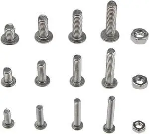 440pcs Nuts & Bolts Screws Kit Set Stainless Steel Assortment M 3 M 4 M 5 Kit Portable