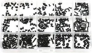 300pcs Laptop C-omputer Screw Kit Set Assortment Set for R-epairing