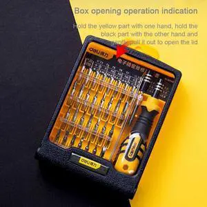 Screwdriver Kit with CR-V Precision Bits DIY Screw Driver Set