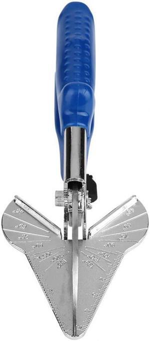 Multifunctional Angle Scissors Adjustable Angle Shear Multi Angle Wire Duct Cutter Hand Tools - Blue