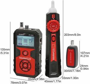 NF-858C Cable Line Locator RJ11 RJ45 BNC Portable Wire Finder Cable Tester Wire Measuring Instrument For Network Cable Testing