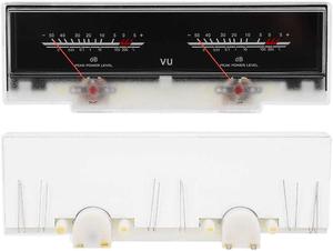 P 78WTC OG VU Meter Dual Header DB Amplifier Level Audio Meter with Backlight Accessory
