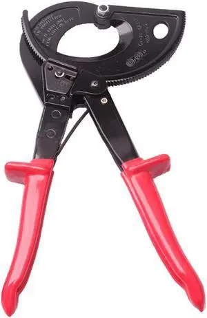 WX-325 240mm Hand Ratchet Cable Wire Cutting Tool Ratcheting Wire Cutter for Insulated Large Cable Below