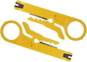 Portable Wire Stripper Knife Tools Cable Stripping Wire Cutter Cut Line Tool Crimper Pliers Crimping Tool Cable Stripping Wire