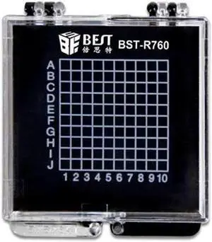 High Quality ESD Storage Boxes Clamshell Case CPU Component Box For Intel 775 1155 1156 other IC Chip Protection Box