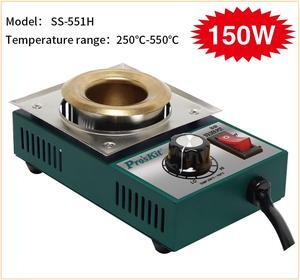 Pro'skit SS-551H High Quality 150W Temperature Controlled Soldering Pot 0.3kg Melting Flux Tin Pot Tin Cans