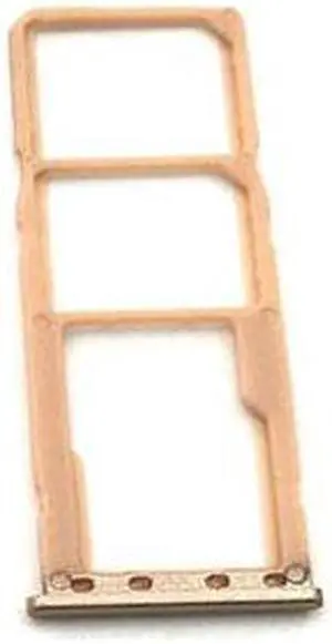SIM Card Tray Slot Holder Replacement Part For Samsung Galaxy M10 M05 (Gold)