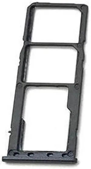SIM Card Tray Slot Holder Replacement Part For Samsung Galaxy M10 M05 (Black)