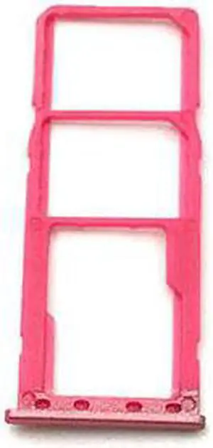 SIM Card Tray Slot Holder Replacement Part For Samsung Galaxy M10 M05 (Red)
