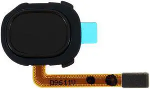 Home Button Fingerprint Key Flex Cable Replacement For Samsung Galaxy A20 A205 (Black)