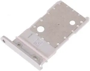 SIM Card Tray Holder Slot Replacement Parts For Google Pixel 3 (Silver)