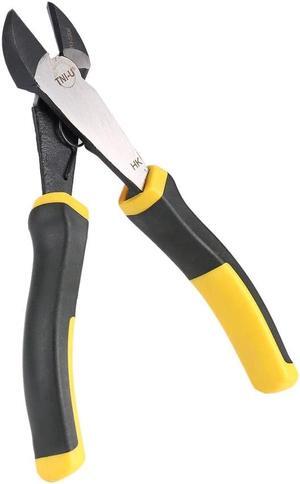 TNI-U TU-2206 Diagonal Pliers Cutter Cutting Copper Cable Wire Repair Clamp DIY Electronic Hand Tool Shear Snips Nippers