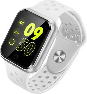 S226 Smart Watches Watch IP67 Waterproof band Heart Rate Blood Pressure Bluetooth Sport Smartwatch for iPhone apple Android IOS (White)