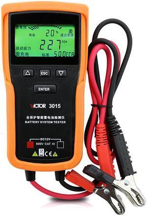 Digital Car Battery Detector 12V Battery Voltage Capacity Tester Analyzer Test Equipment VC3015