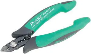 Pro'sKit PM-5101 Cutting Electrical Wire Cable Cutters DIY Electronic Diagonal Pliers Side Cutting Nippers Wire Cutter Tools