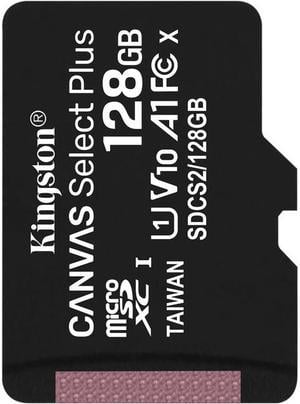 Kingston Canvas Select Plus 128GB microSDXC Memory (Flash Memory) Model SDCS2/128GBSP