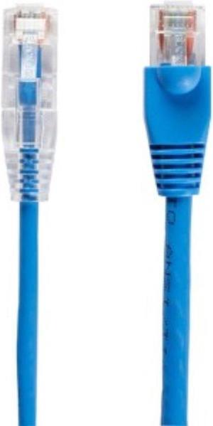 7FT BLUE CAT6A SLIM 28AWG PATCH