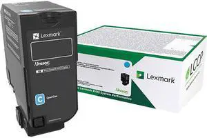 CYAN TONER CARTRIDGE RETURN