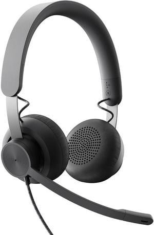 Logitech Zone Wired Noise Cancelling Headset, Certified for Microsoft Teams