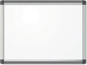 U Brands PINIT Magnetic Dry Erase Board 23 x 17 Inches Silver Aluminum Frame 2804U00-01