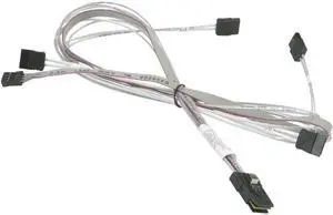 Supermicro Cable CBL-0343L-01 Serial ATA   SAS cable with Sidebands Brown Box