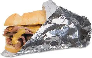 BAGCRAFT BGC300841 Foil / Paper Honeycomb Insulated Wrap Silver, 1,000 / Carton