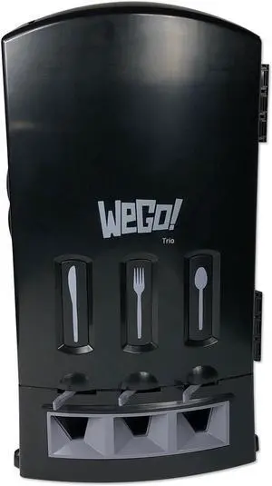 Team Three Group Dispenser, 13.39" X 15.75" X 23.62" Black 56102200