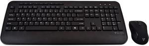 V7 CKW300US Full Size/Palm Rest English QWERTY Black