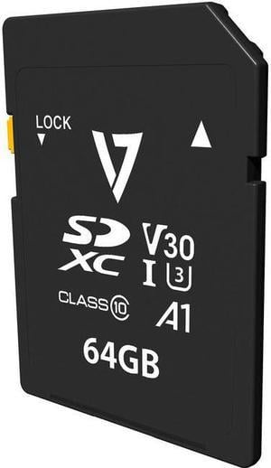 V7 VPSD64GV30U3 64 GB Class 10/UHS-III U3 SDXC