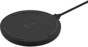 BELKIN WIA001TTBK Black BOOST CHARGE 10W Wireless Charging Pad + QC 3.0 Wall Charger + Cable