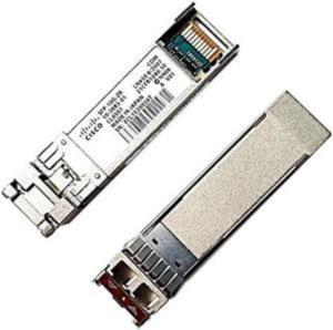 Cisco 10GBASE-SR SFP+ Module for MMF, For Data Networking, Optical Network, 1 x LC/PC Duplex 10GBase-SR Network