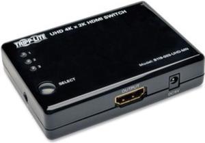 Tripp Lite 3 Port Hdmi Mini Switch For Video And Audio 4K X 2K Uhd 30 Hz